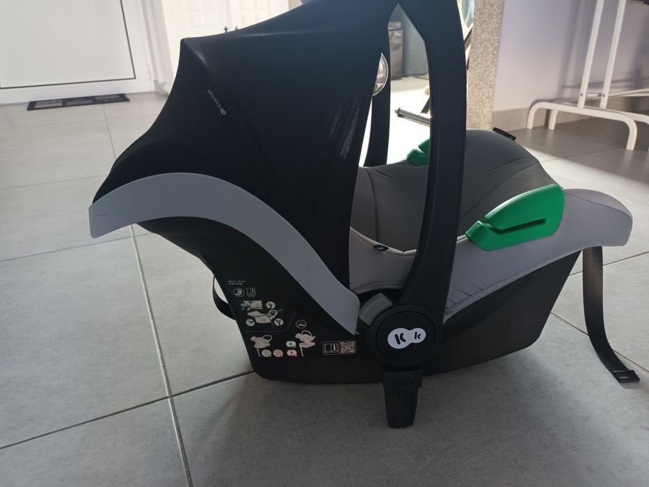 Carrinho Multifuncional 3 Em 1 Kinderkraft Esme Sand Cinza