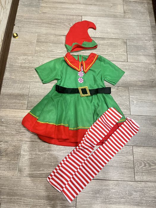 Карнавальний костюм гном ельф троль 3-4 5-6 років