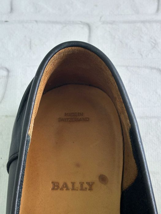 Чоловічі Шкіряні Мокасини Bally Баллі 43 Розмір Туфлі Сліпони Оригінал