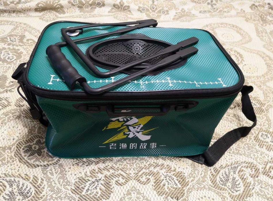 Сумка для рыбалки EVA, ведро для рыбы и прикормки, с клапаном