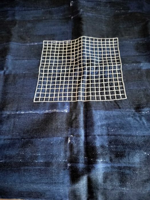 Dekoracyjna poszewka na poduszkę Ikea Innehallsrik haft ręczny 50x50