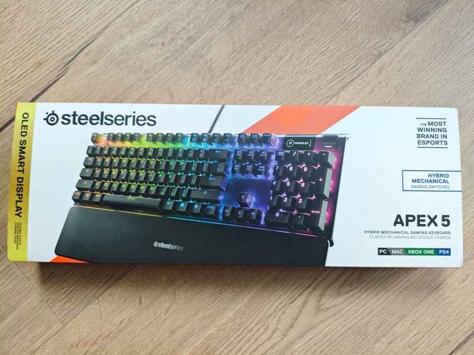 Steelseries APEX 5 klawiatura z podstawką