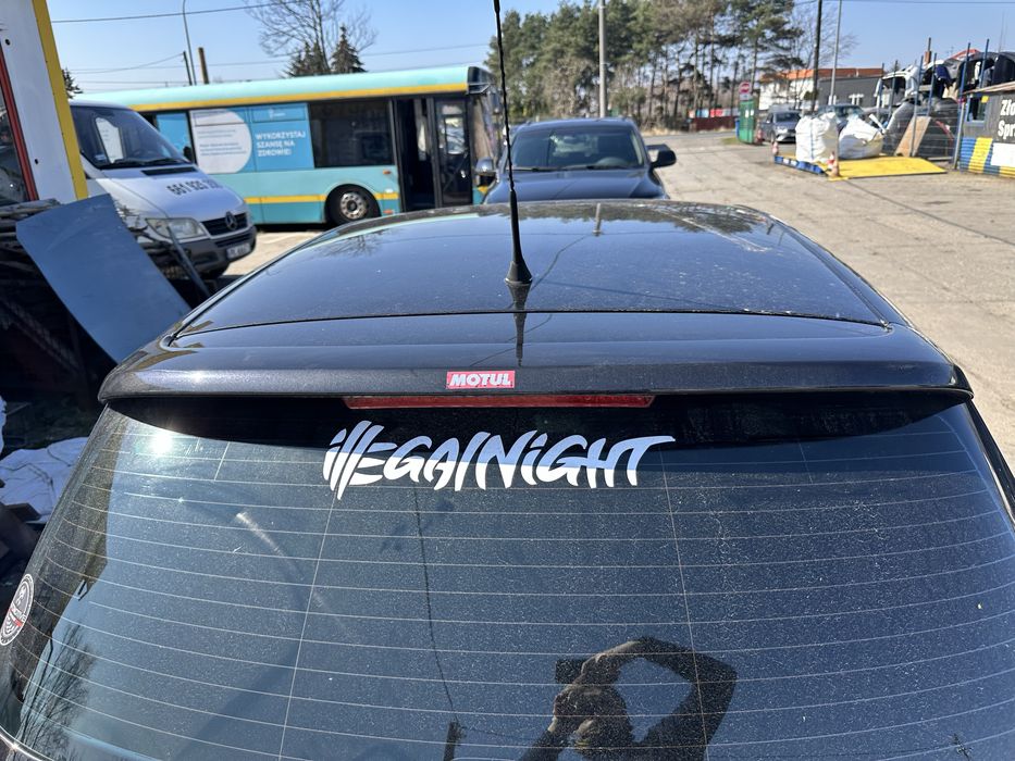 Klapa Golf V Gti Lotka Spoiler LC9Z Klapa tył Golf 5