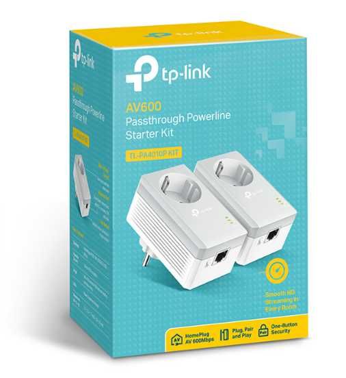 Комплект адаптерів Powerline TL-PA4010P KIT