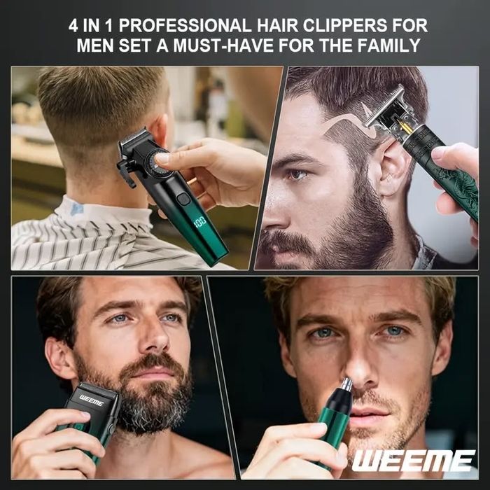 Професійний набір для стрижки WEEME 4 в 1