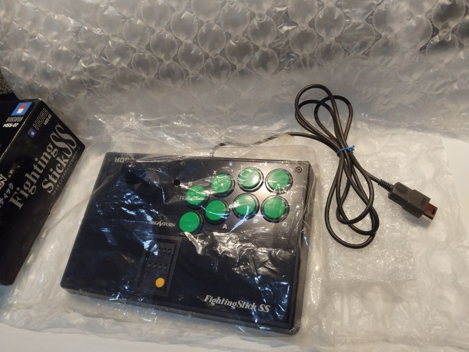 SEGA Saturn HORI Fighting Stick Arcade Comando