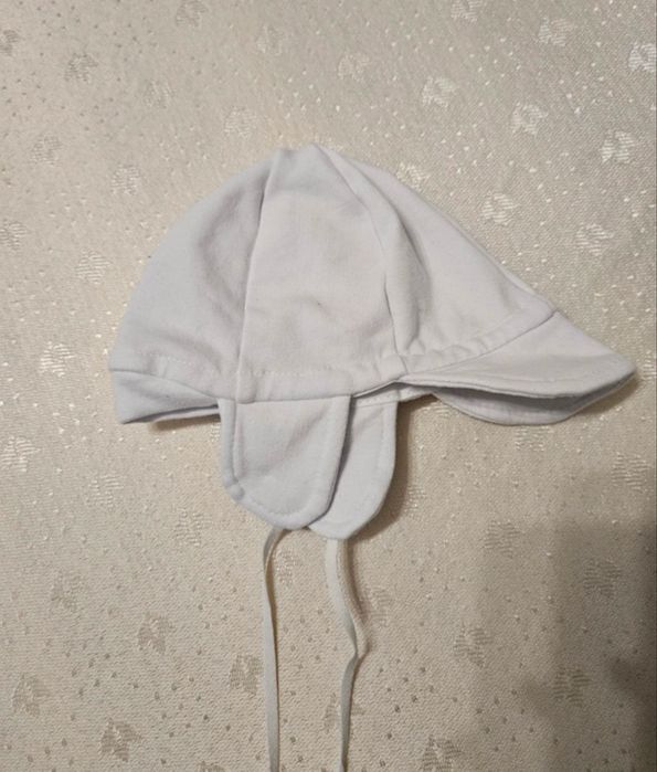 Komplet na chrzest rozmiar 74 dla chłopca zimowy ocieplane kurtka