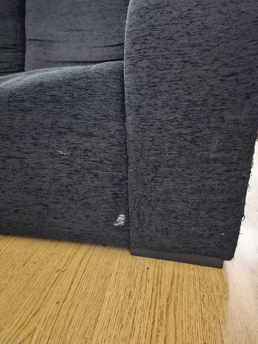 Sofa 2 +2 preto para doar