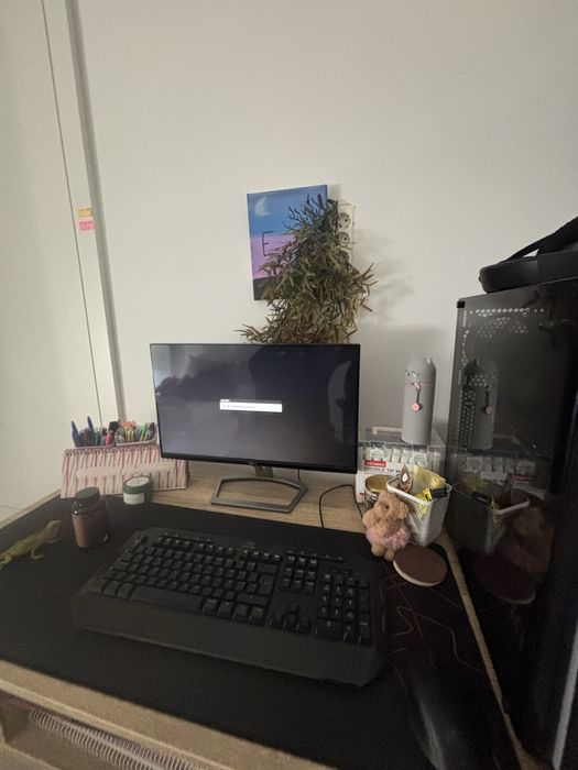 Pc gamer setup  top