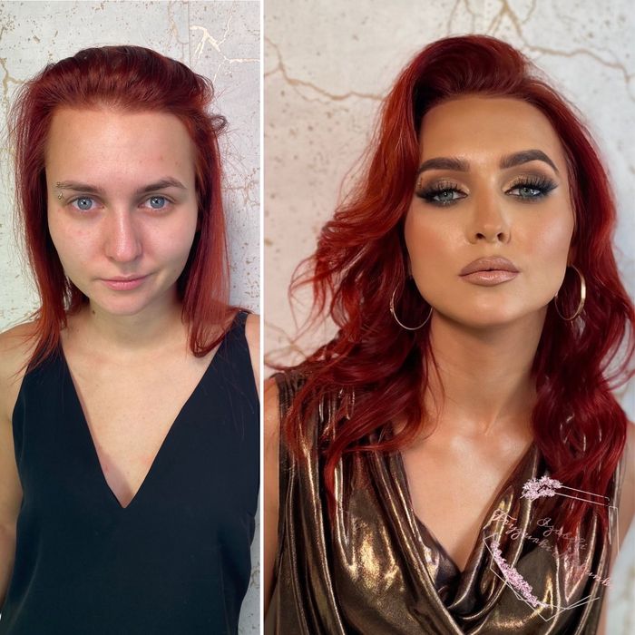 Makijaż,make up, fryzura