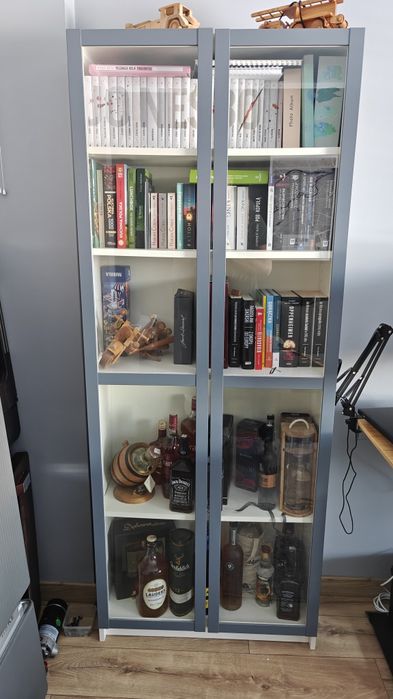 Ikea Billy/ Oxberg regał witryna