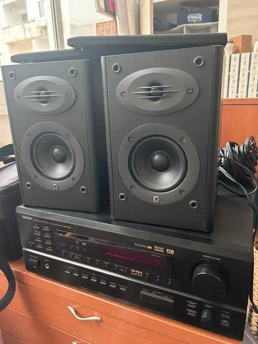 Denon AVR 1802 + Colunas Speakers