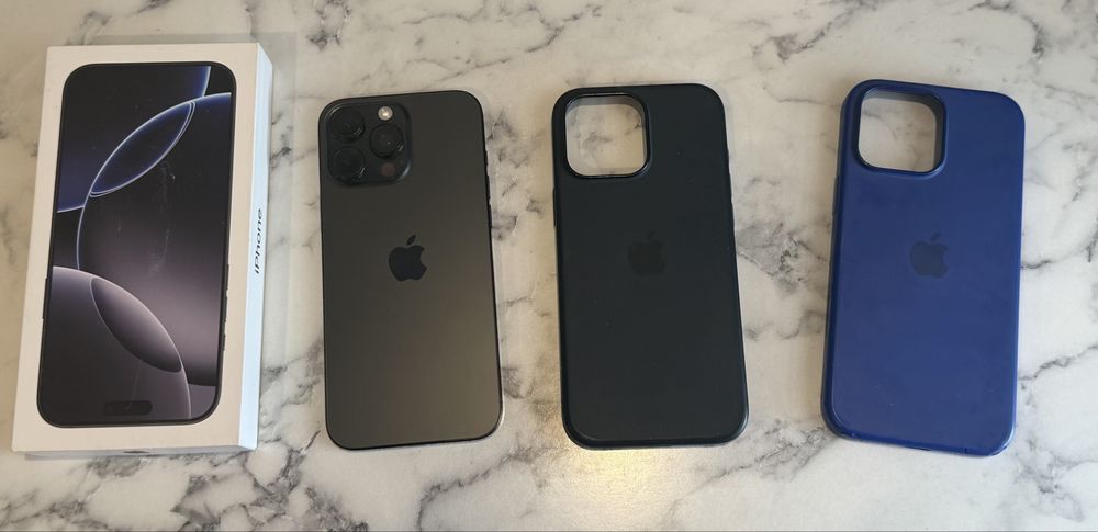 Iphone 16 pro max 256gb stan idealny + etui x2