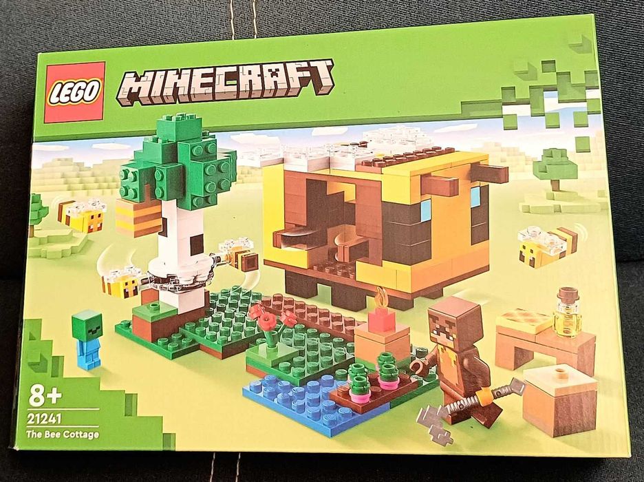 LEGO 21241 Minecraft – Pszczeli Ul 8+ - jak nowe