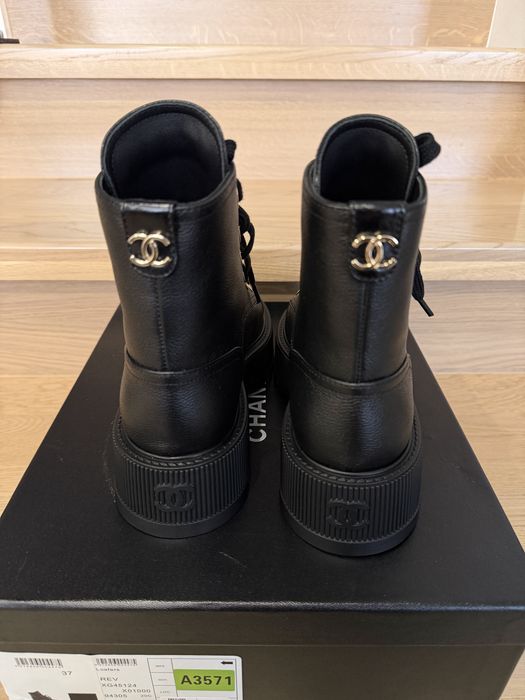 Ботинки chanel оригинал шанель , ботінки, чоботи