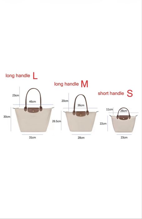 Longchamp torebka brązowa L
