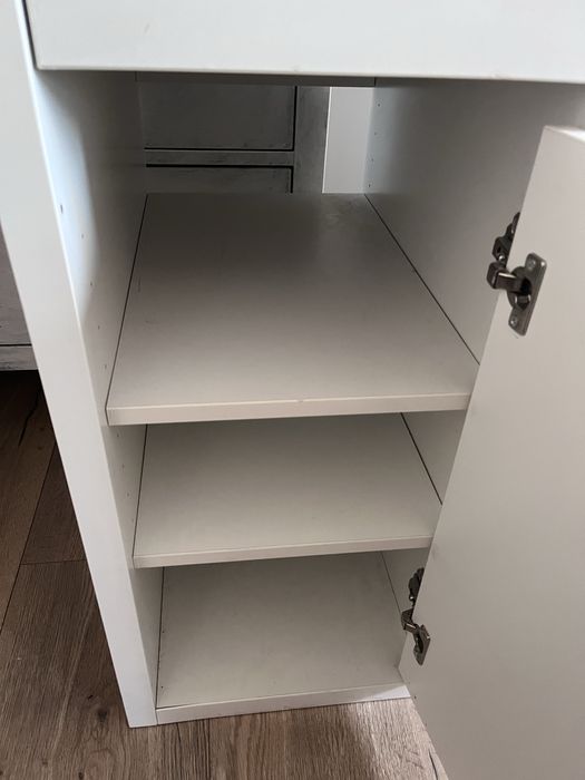 Biurko ikea białe