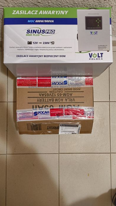 Volt polska AGM 65Ah новий