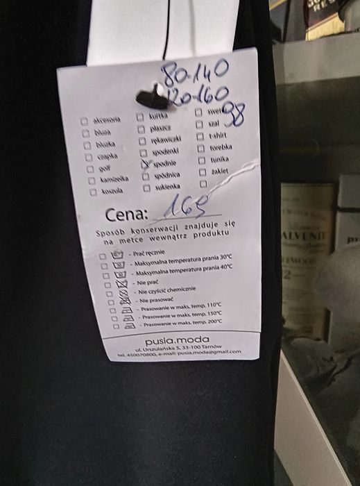 Spodnie damskie bojówki,czarne,nowe.