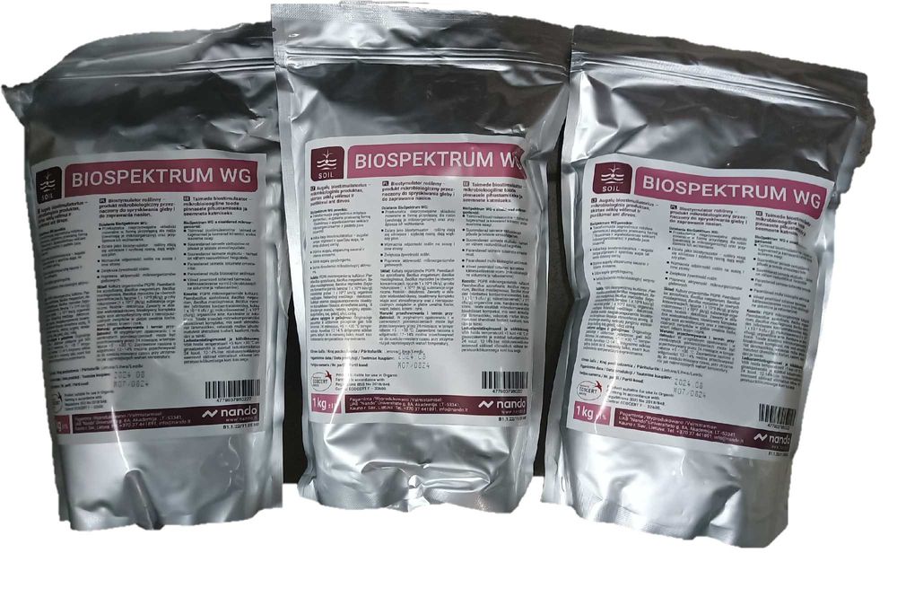 Biospektrum WG 3 kg do 12 ha najtańsze bakterie glebowe, azot
