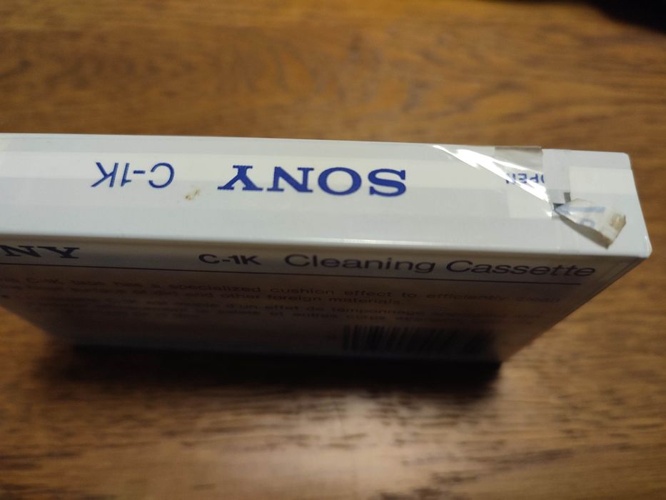 WYPRZEDAŻ! Kaseta Sony c 1k, czyszcząca,nowa