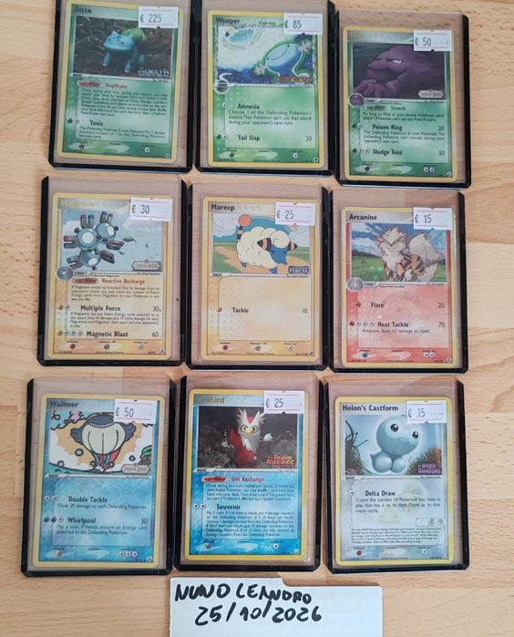 Pokémon Stamped Reverses