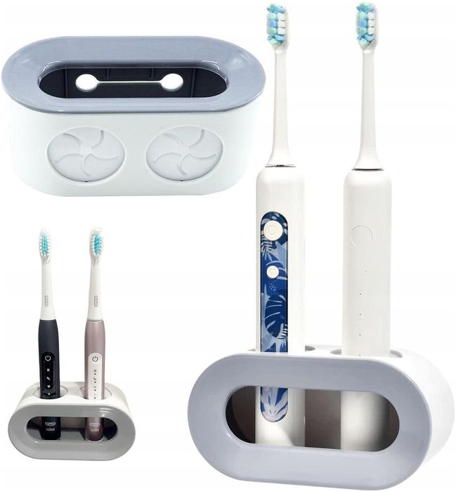 Uchwyt ścienny na szczoteczki do zebów bez wiercenia