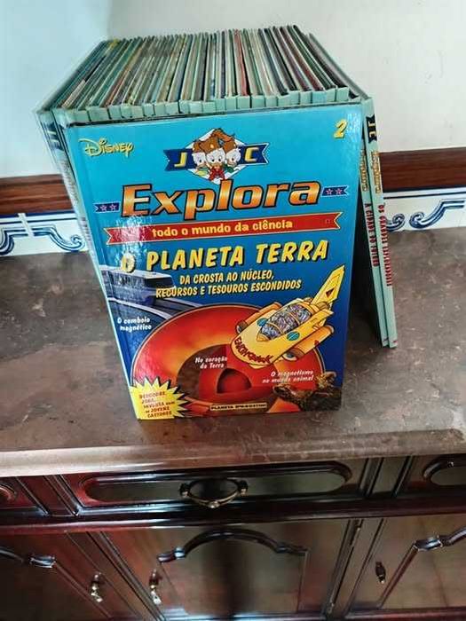 Colecção/Enciclopédia Infantil Explora da Disney - 30 volumes