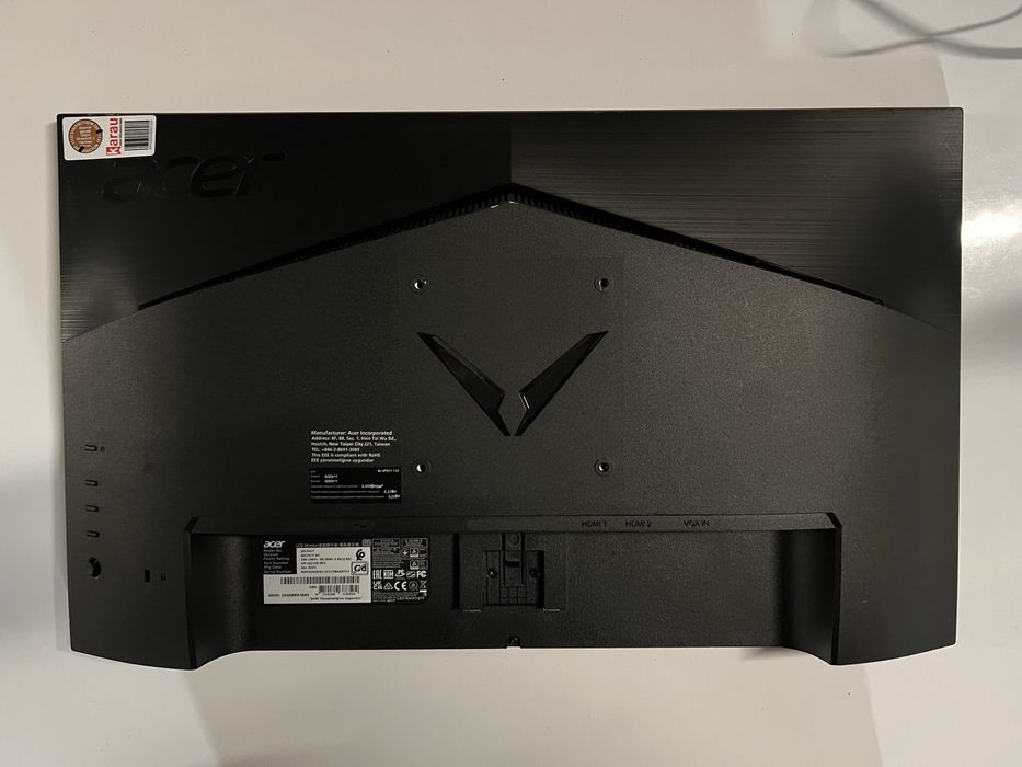 Ігровий безрамковий монітор Acer 24 діагональ