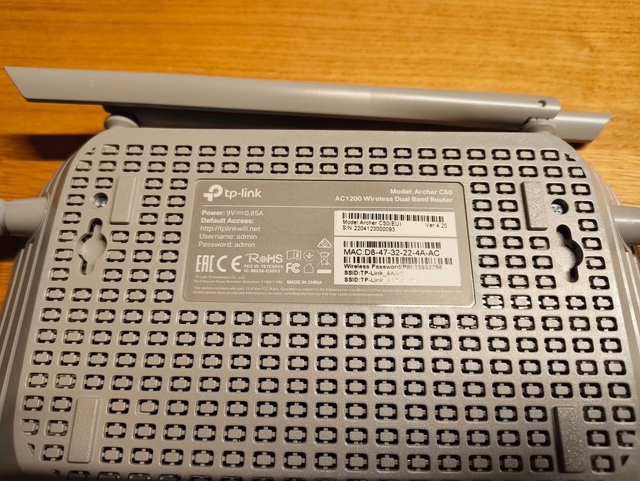 Router WiFi TP-Link Archer C50428168727191234563