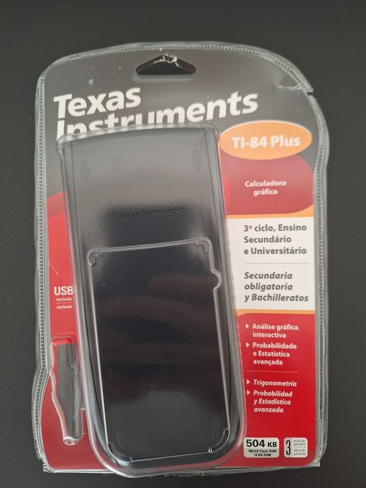 Calculadora Gráfica TEXAS TI-84 Plus