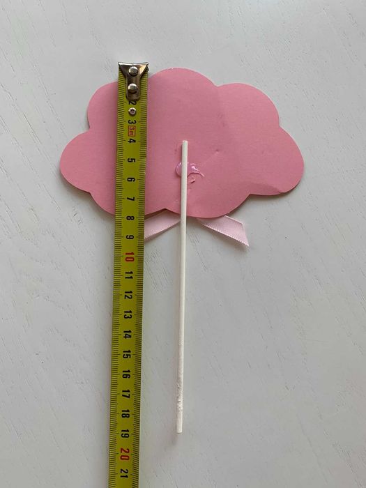 Эко топпер украшение на торт Happy Birthday - C Днём рождения