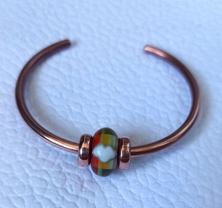 Trollbeads троллбідс браслет замок шарм намистина лімітка