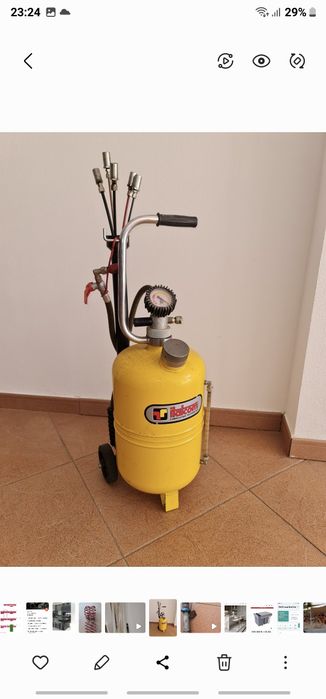 Bomba Depósito de óleo ar comprimido