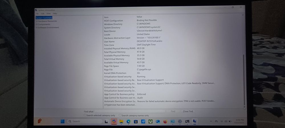 Lenovo Thinkpad i7 48Gb ram e 1Tb de Armazenamento