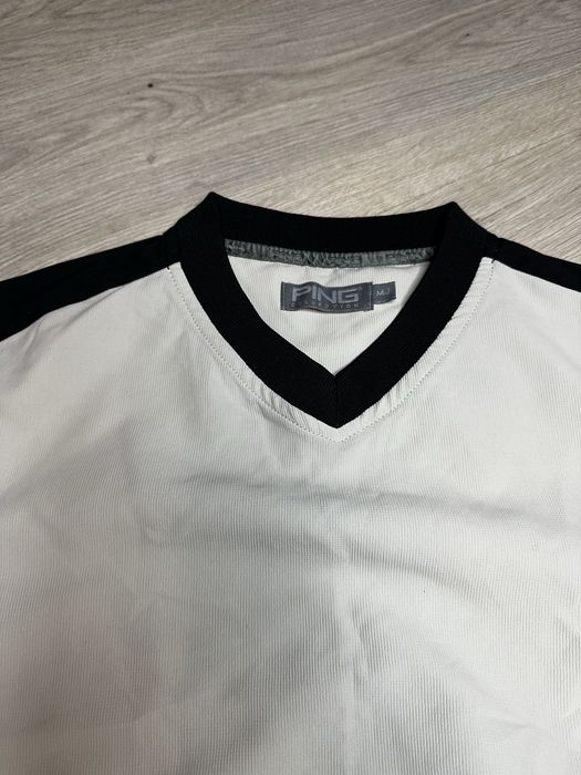 Bluzka sportowa na krótki rękaw | S / 36 | czarno-beżowa