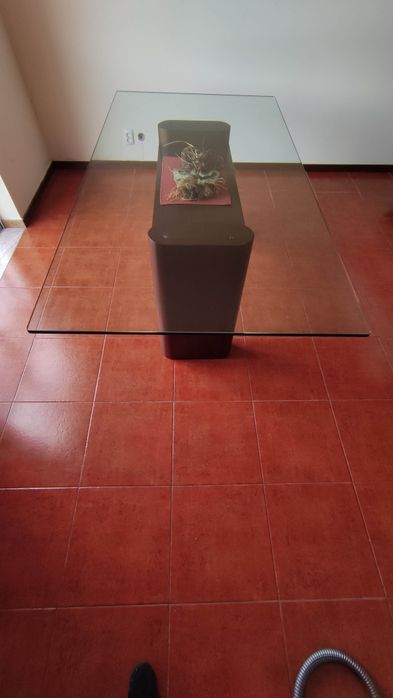 Mesa para sala em vidro