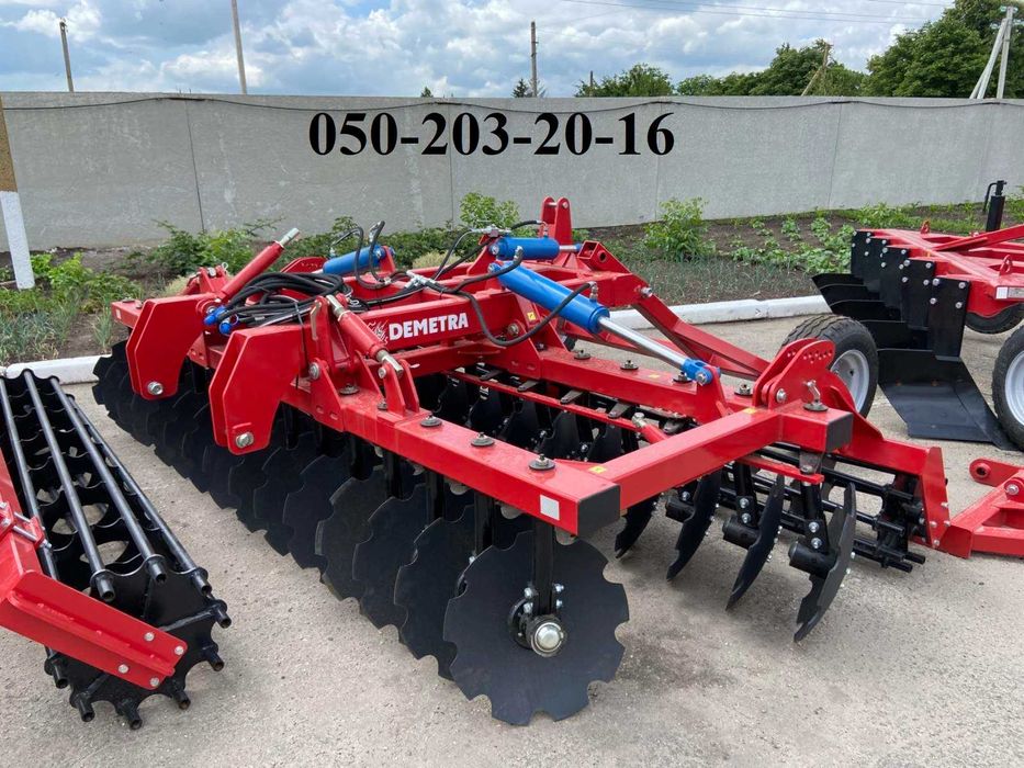 Дискова борона дископлуг, лущильник Деметра
