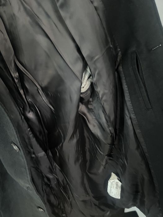 Casaco/sobretudo homem zara preto grosso