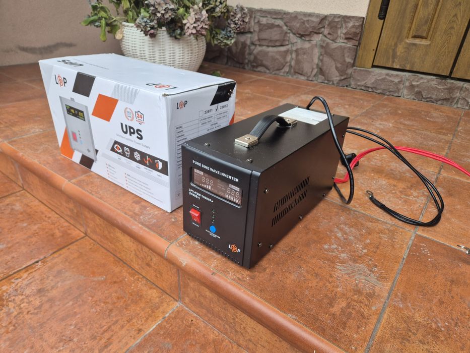 ДБЖ LogicPower LPY-PSW-1500VA+ (1050Вт) 10A/15A з правильною синусоїдо