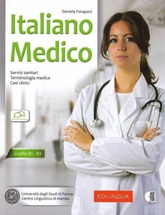 Italiano Medico książka + audio onilne EDILINGUA Daniela Forapani Rok