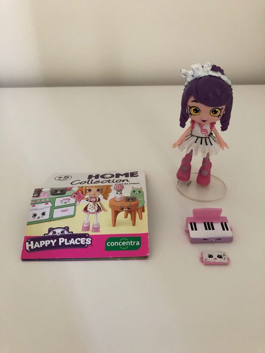 Shopkins - Home Collection, Melodine + 4 Charms | Concentra64739891522177123