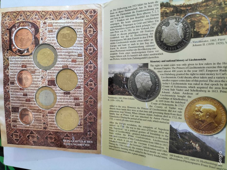 Pattern for Liechtenstein  Лот92