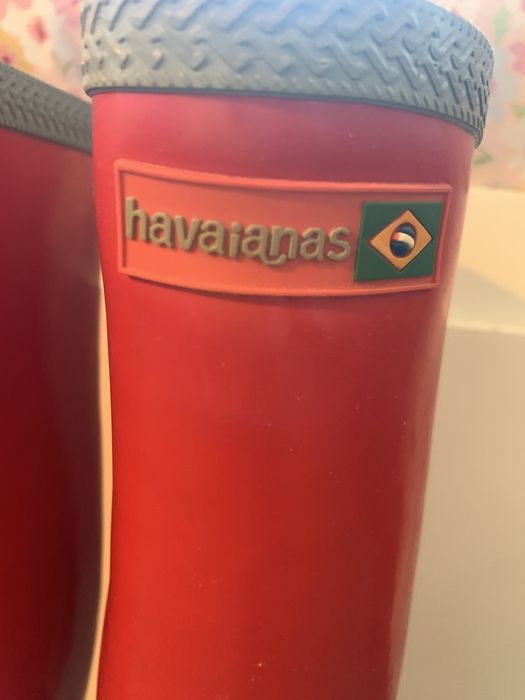 Galochas encarnadas Havaianas