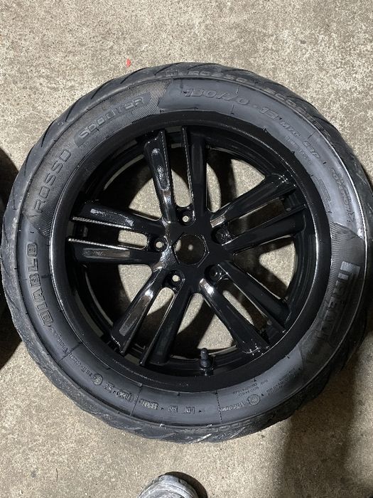 Vareador BGM e rodas 13 polegadas Vespa GTS