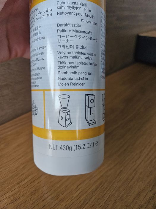 Nowy preparat do czyszczenia młynków Grindz