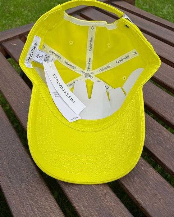 Новая кепка calvin klein бейсболка (ck yellow cap) с америки