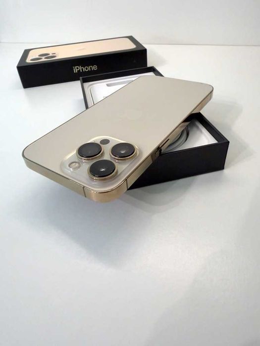 Apple iPhone 13 Pro・128GB・Dourado (Fatura e Garantia)