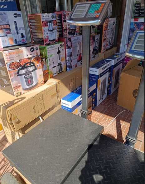 ваги 600 кг підлогові торгові 60 х 45 електронні весы беспроводные