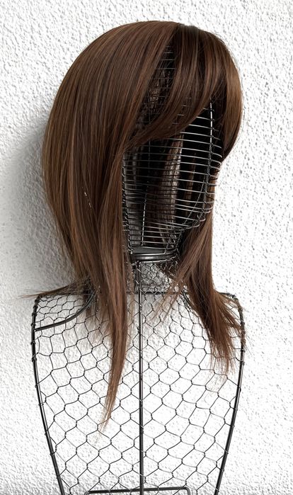 Premium Ultra włosy doczepiane, naturalny brąz. topper, tupet 229.